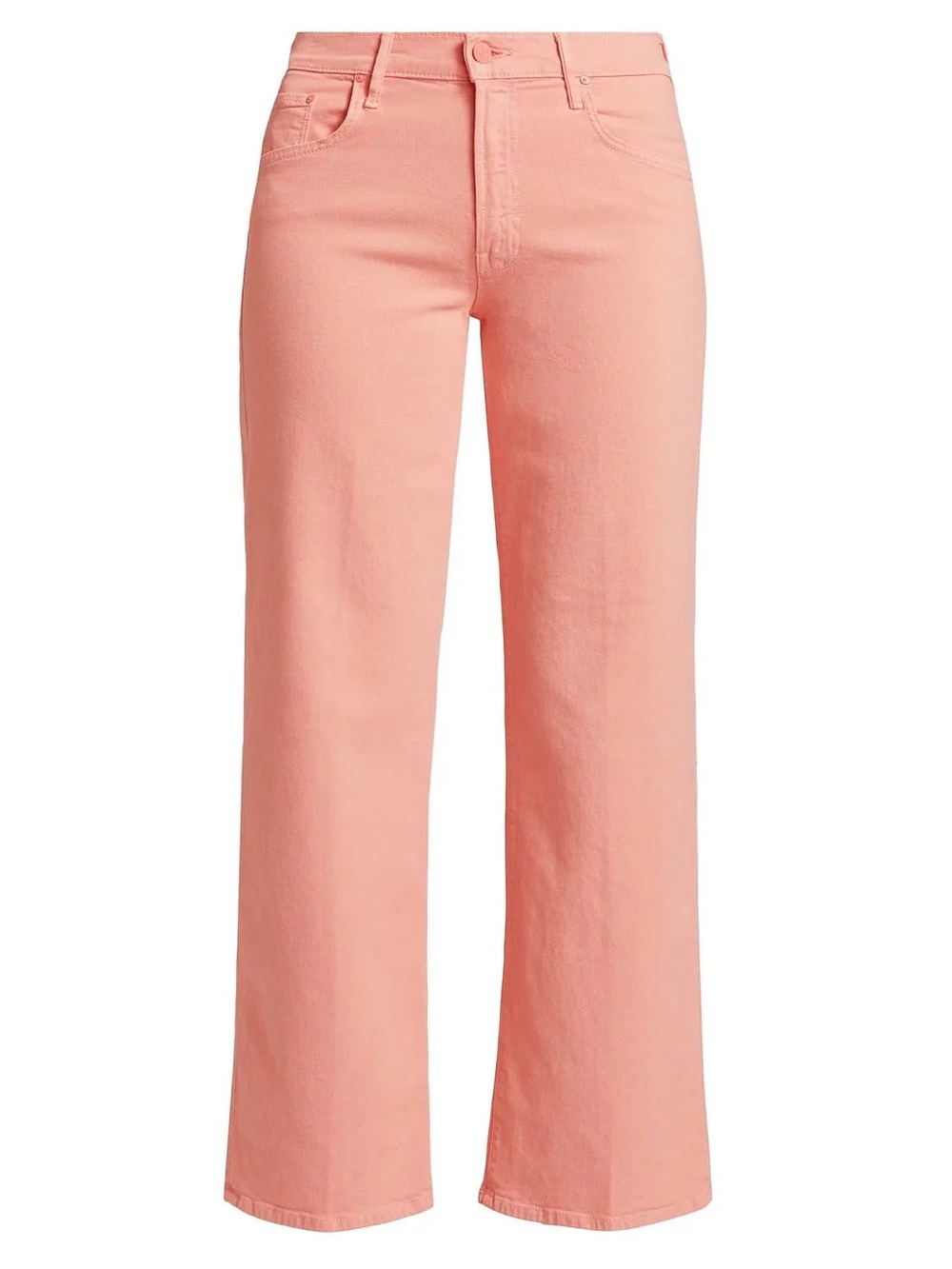 Mother Denim The Mid Rise Maven Ankle in Candlelight Peach, Size 29